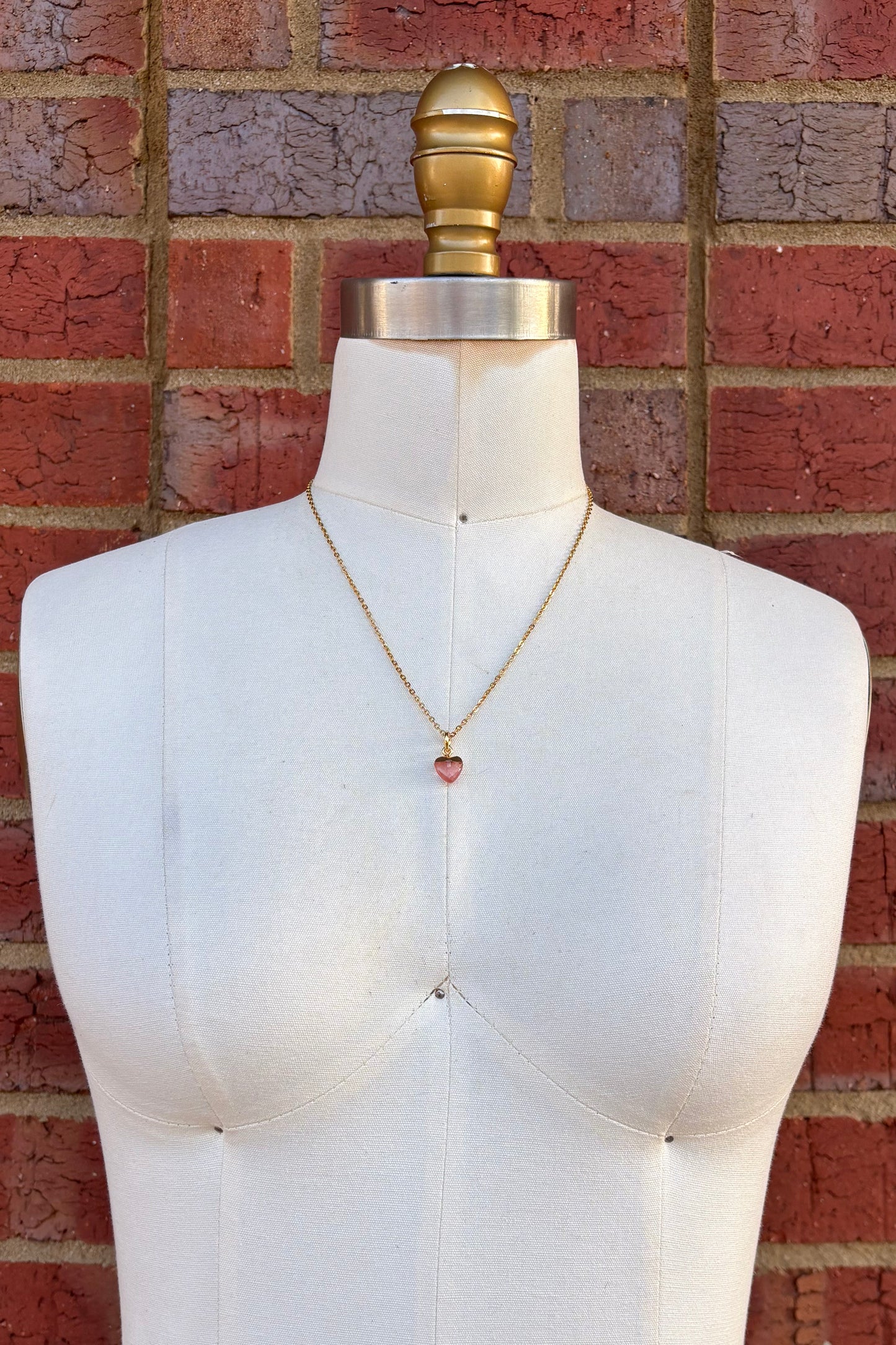 Heart Gem Charm