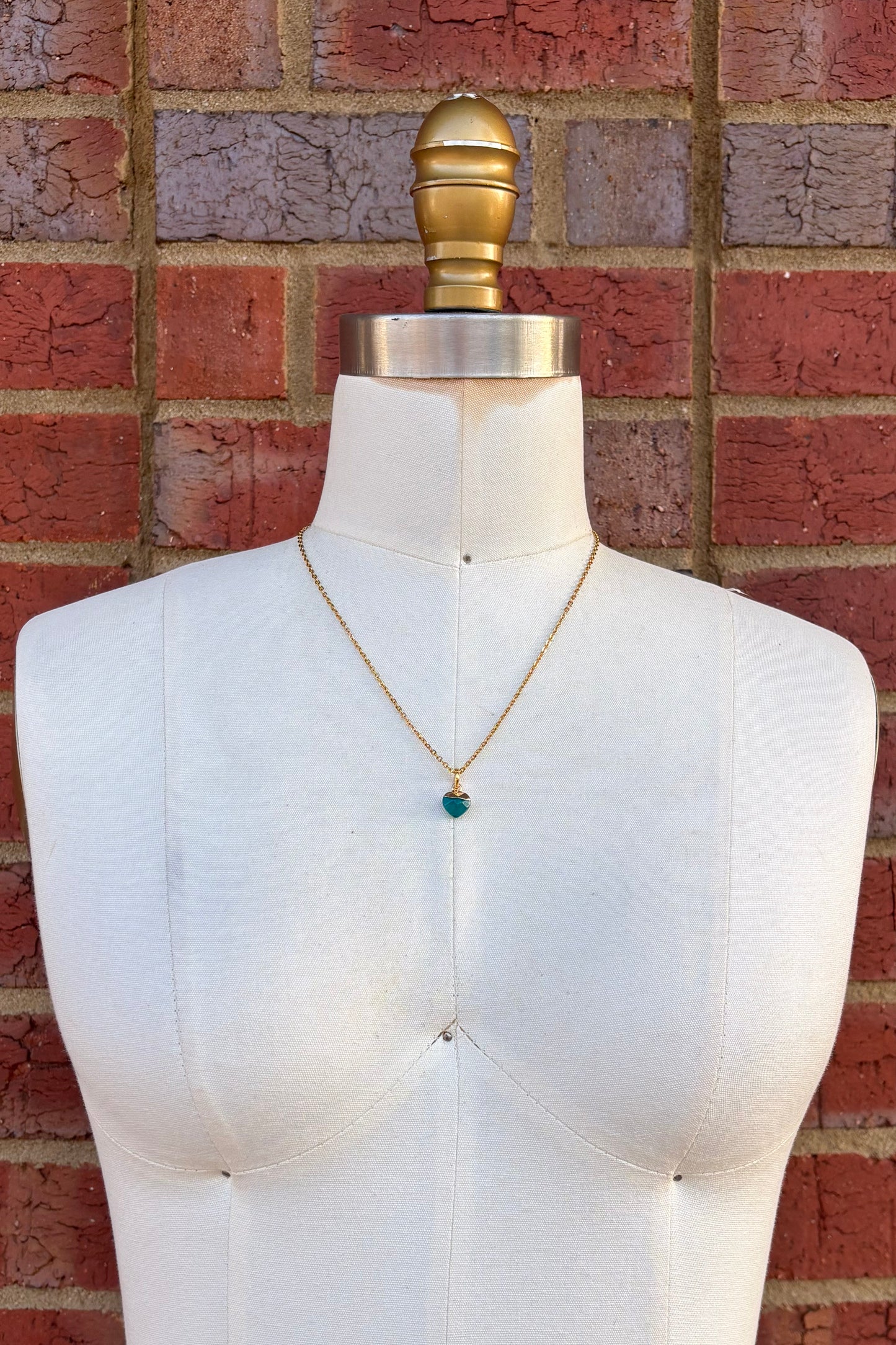 Heart Gem Charm