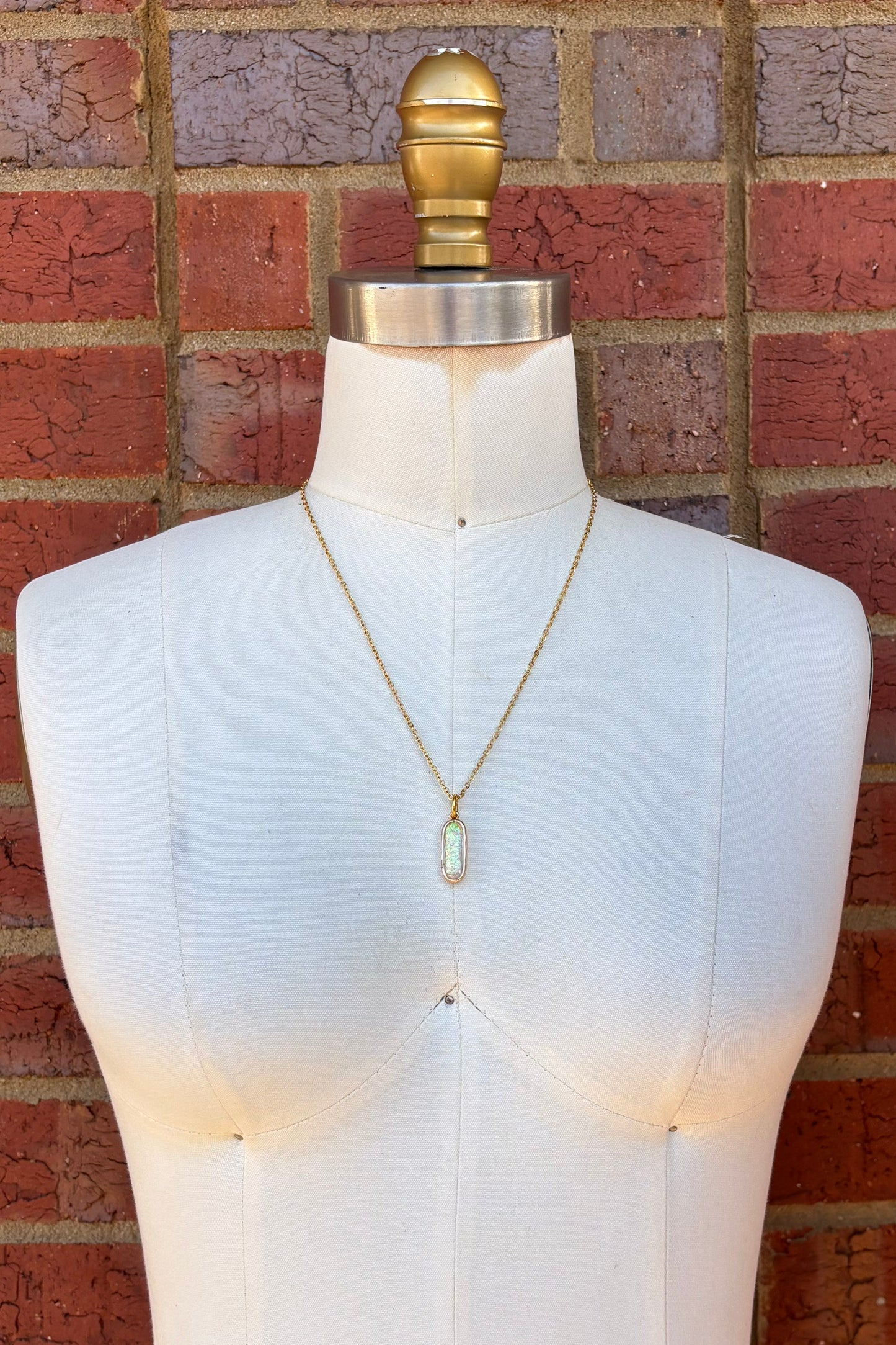 Iridescent Gem Charm