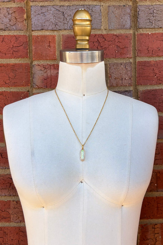 Iridescent Gem Charm