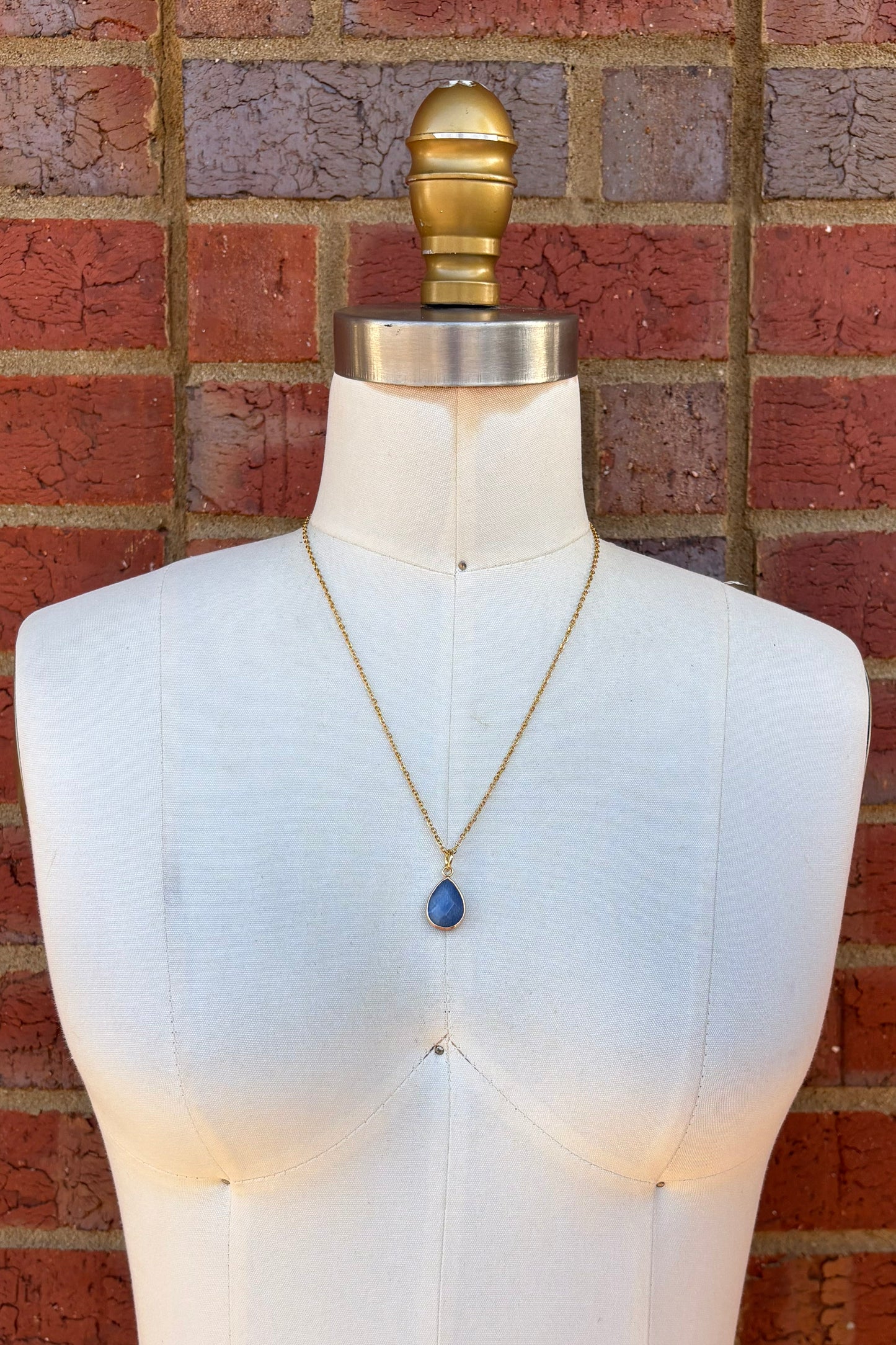 Tear Drop Gem Charm