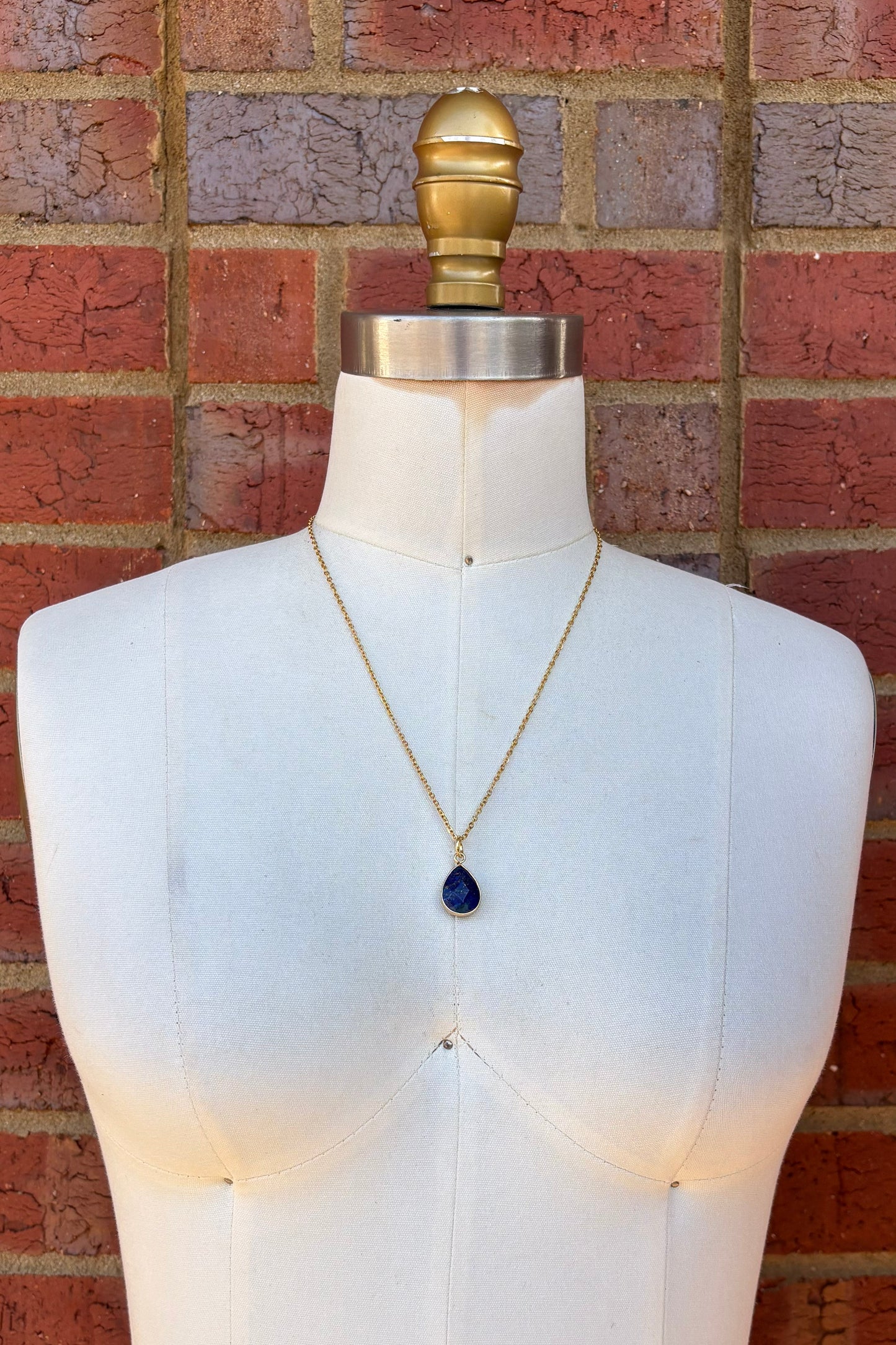 Tear Drop Gem Charm