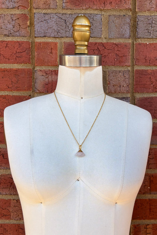Triangle Gem Charm