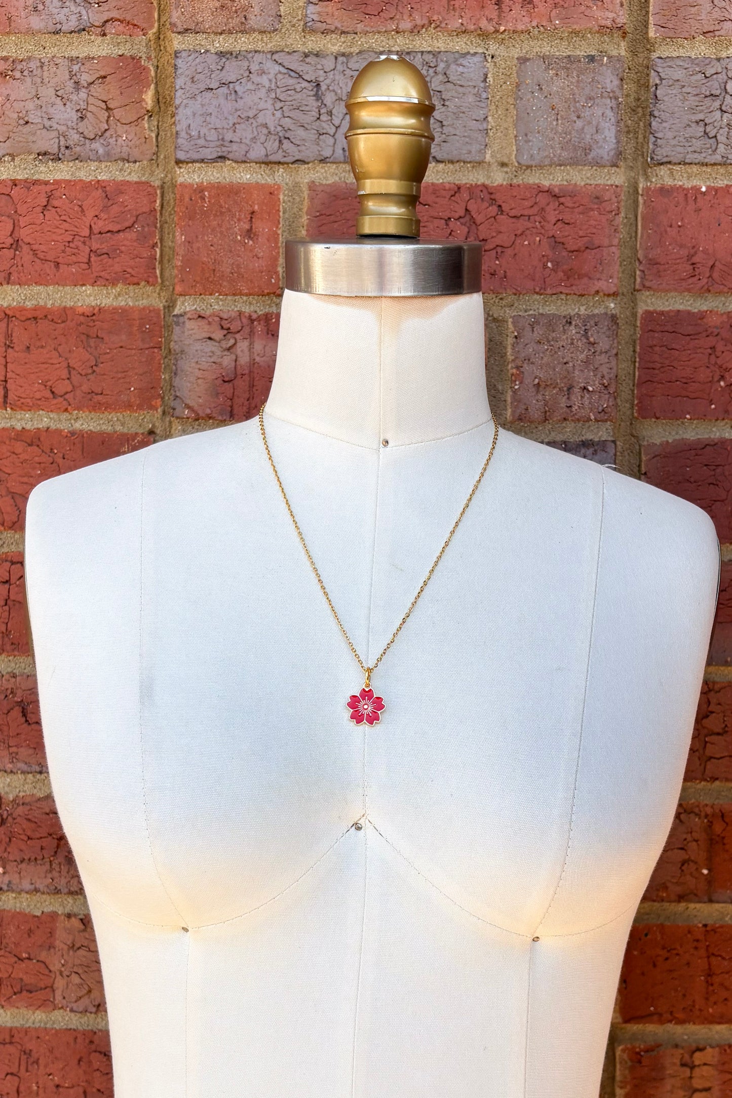 Hibiscus Flower Charm