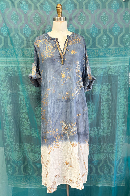 Samira Dress in Navy