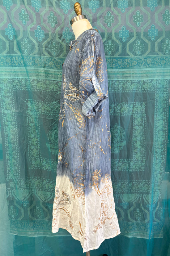 Samira Dress in Navy