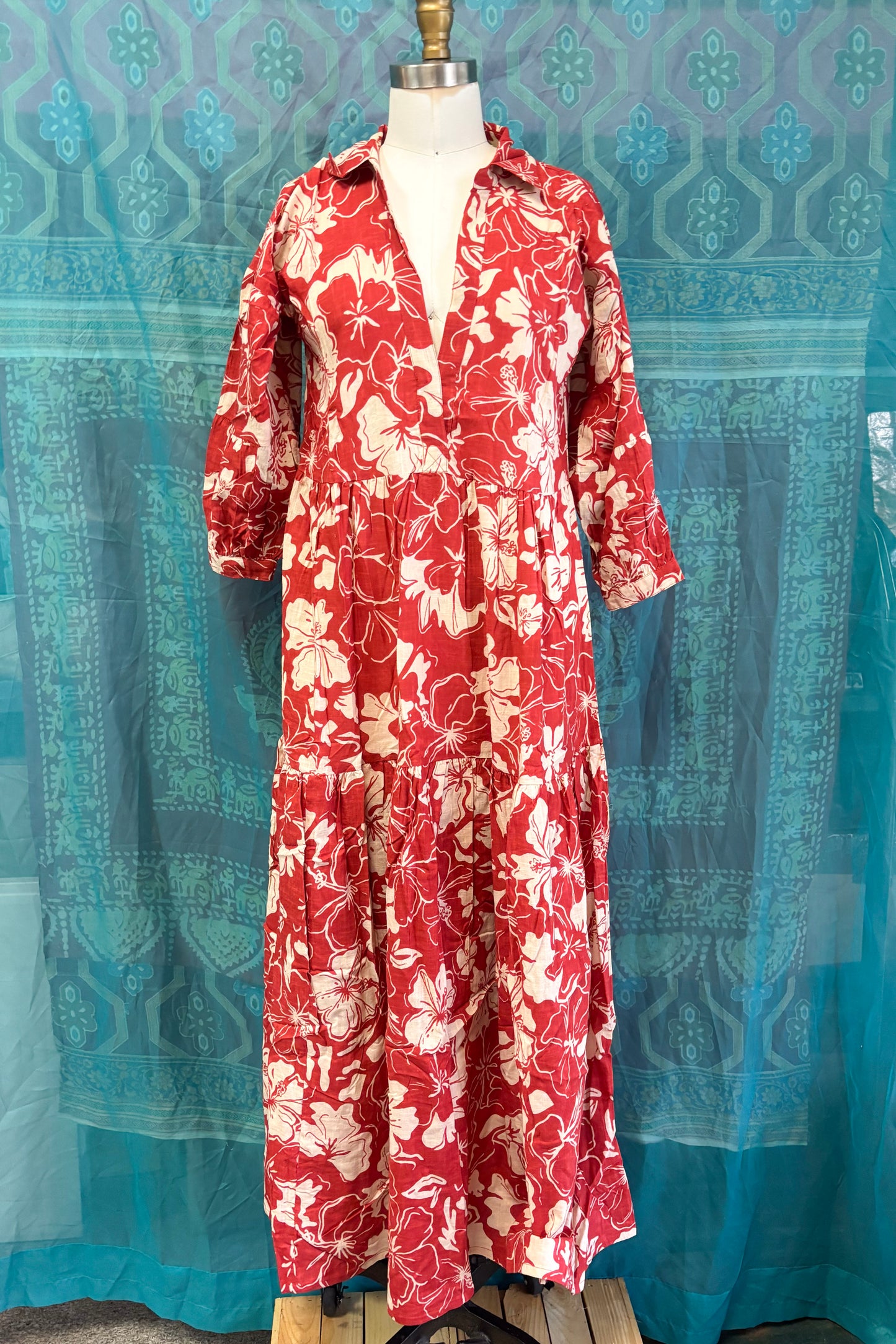 The Cheryl Dress in Red