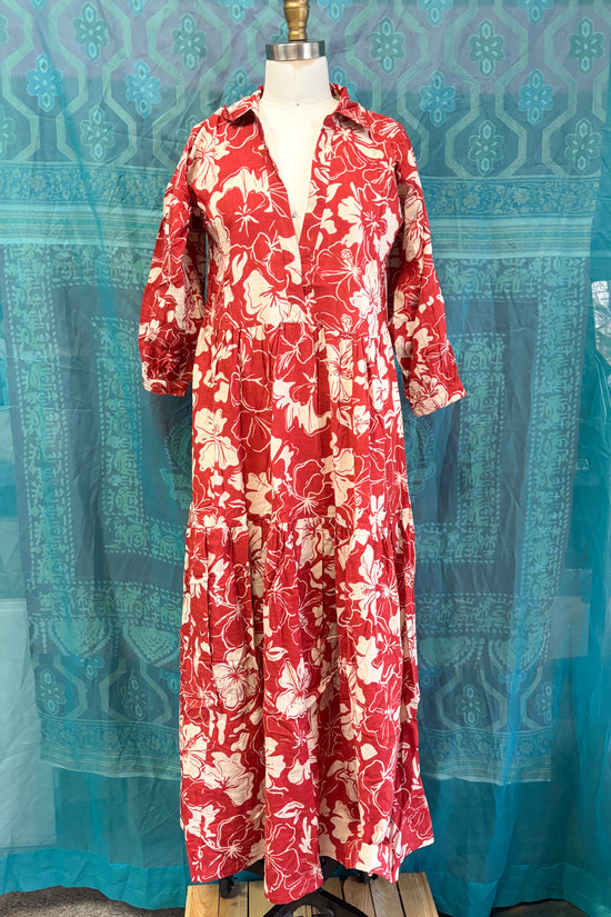 The Cheryl Dress in Red