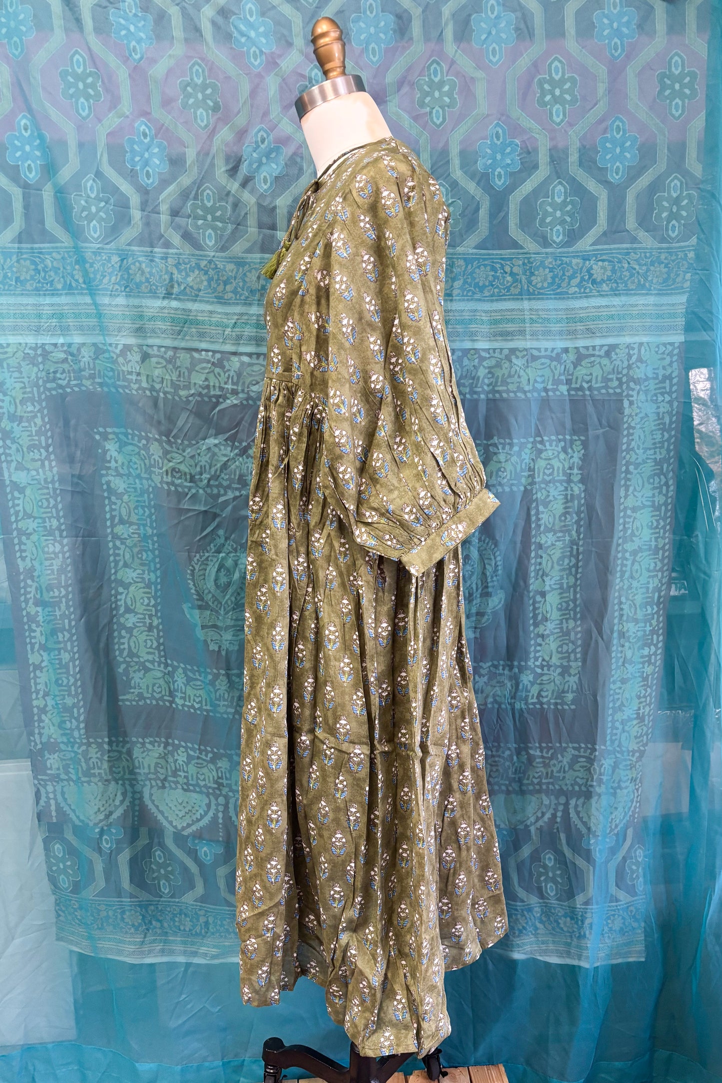The Veronica Dress in Olive