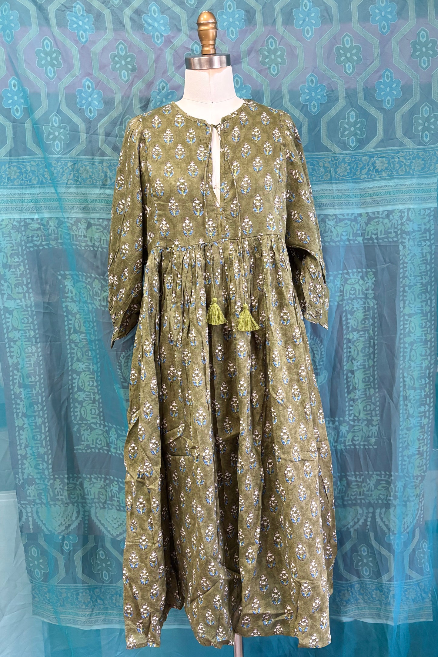 The Veronica Dress in Olive