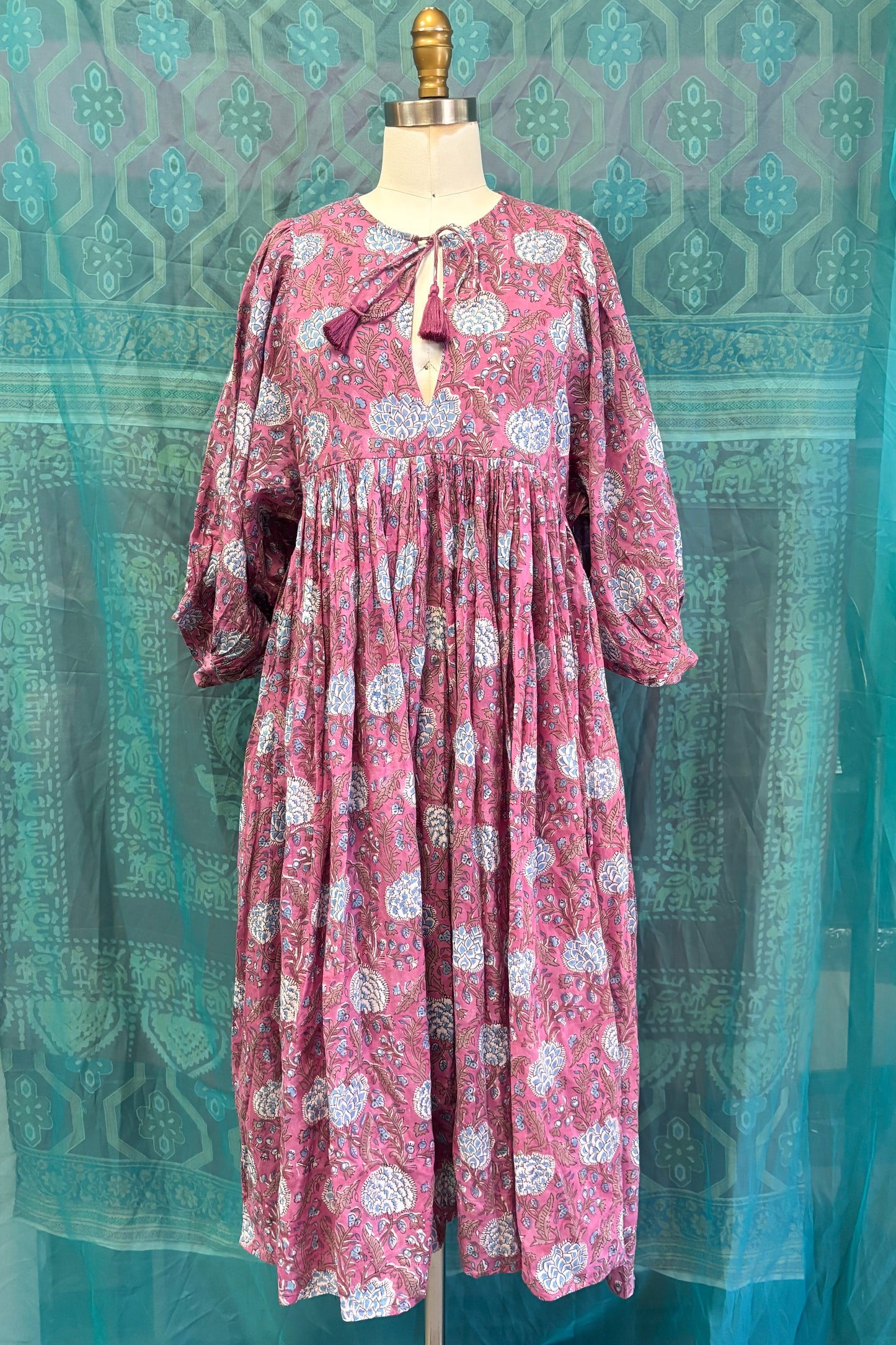 Mylah Midi Dress in Purple