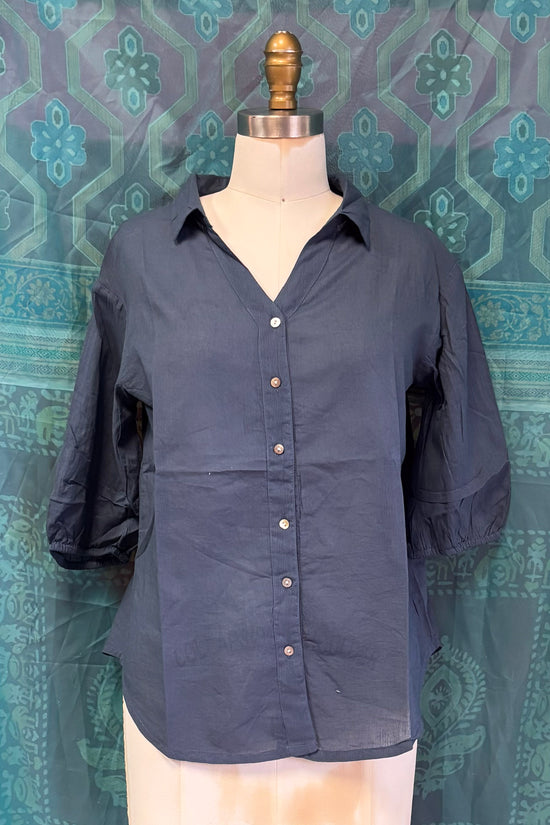 The Penelope Top in Demin
