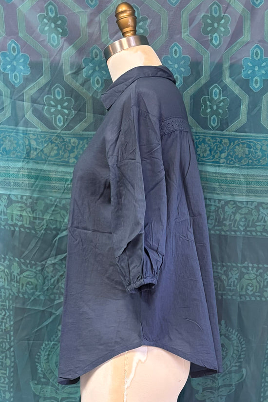 The Penelope Top in Demin