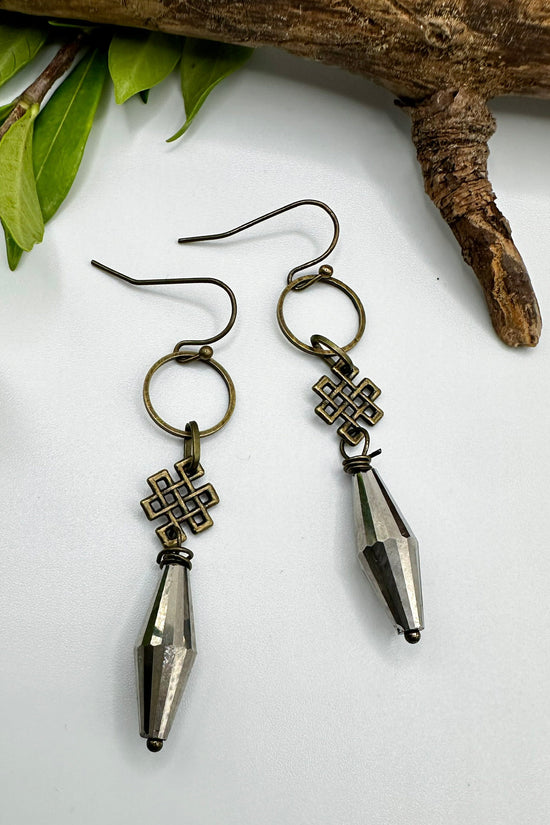 The Gypsy Gem Charm Drop Earrings