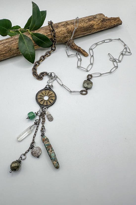 Spirit Lala Vintage Coin: The Medallion Lariat Drop Necklace