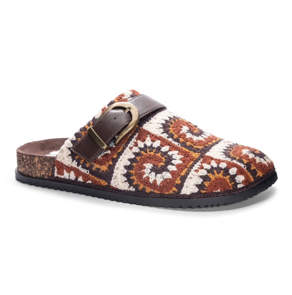 Bunches Casual Clog in Brown Multi