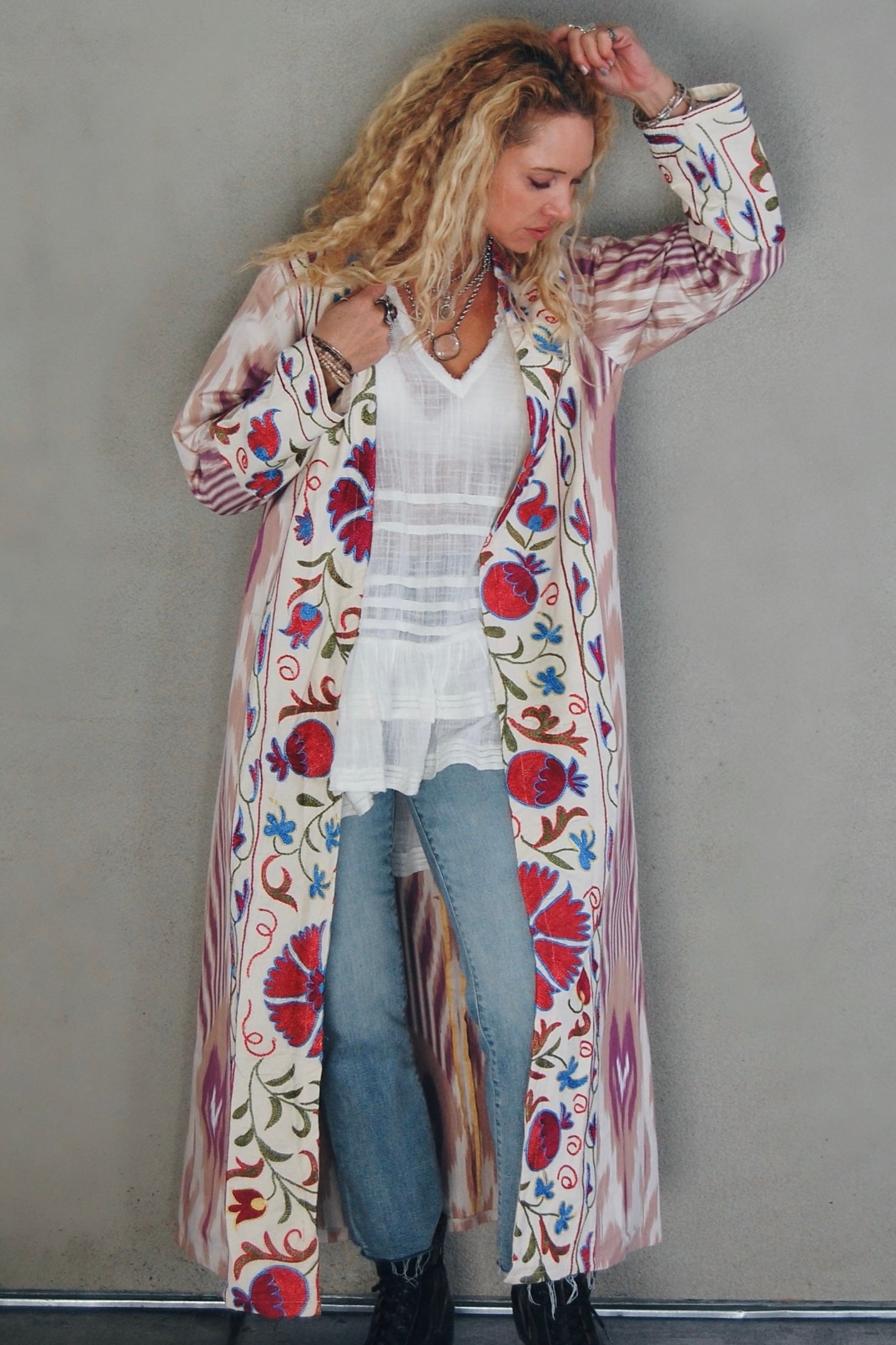 Load image into Gallery viewer, The Ellis Jacket in Whimsical - SpiritedBoutiques Boho Hippie Boutique Style Jacket, Spirited

