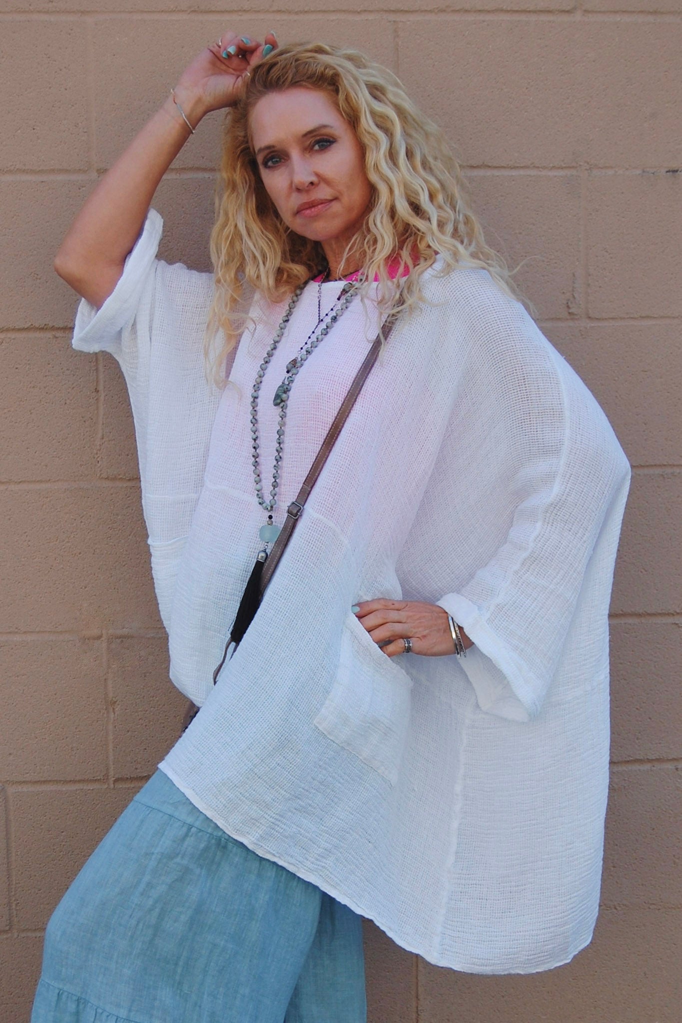 The Avril Tunic in White