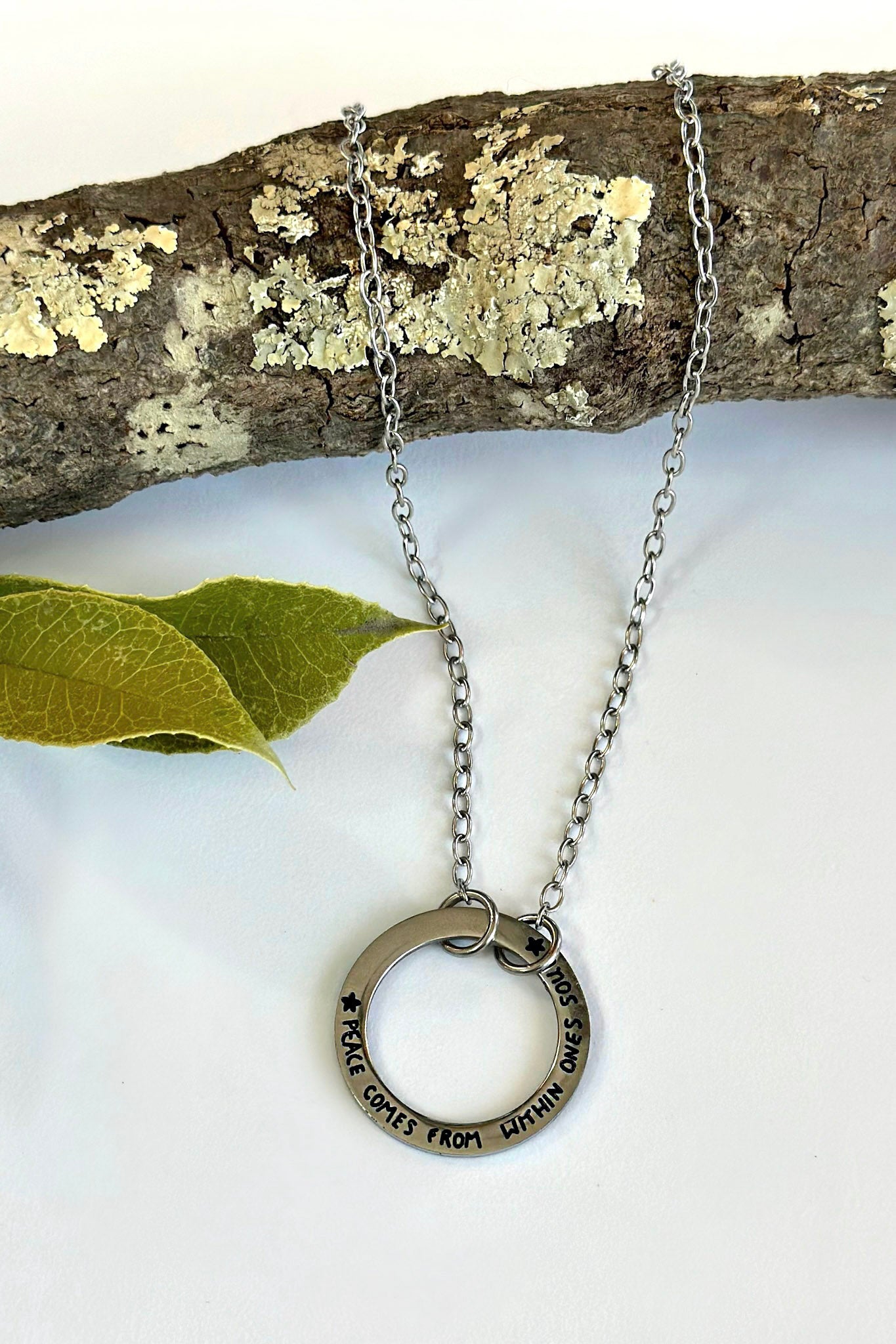 Load image into Gallery viewer, Spirit Lala: Circle Of Peace Necklace
