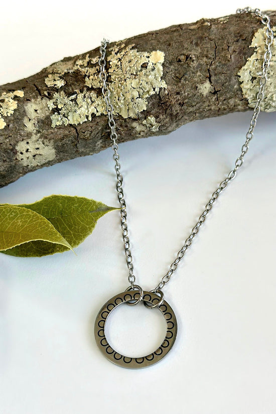 Load image into Gallery viewer, Spirit Lala: Circle Of Peace Necklace
