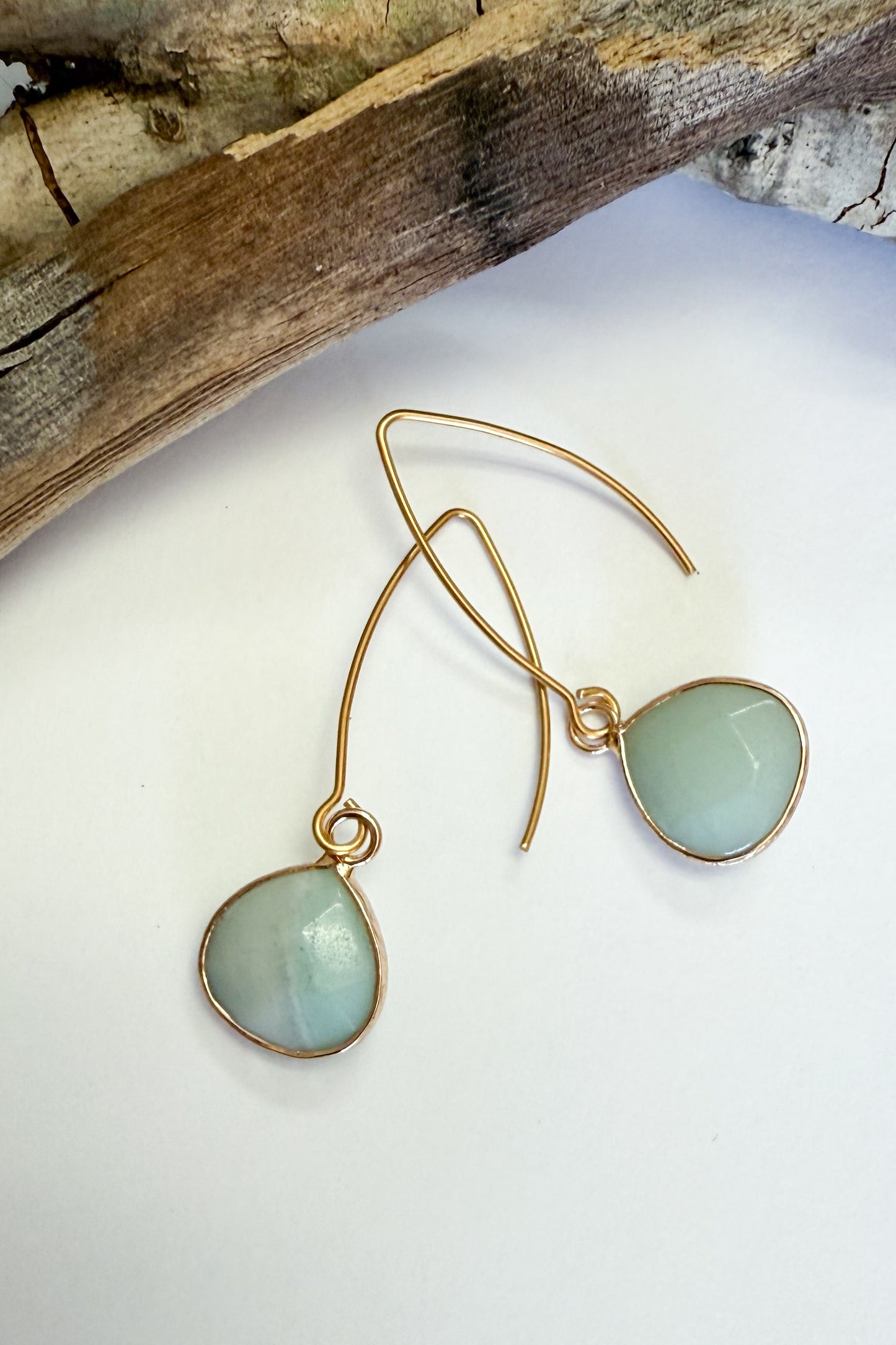Wide Teardrop Earrings