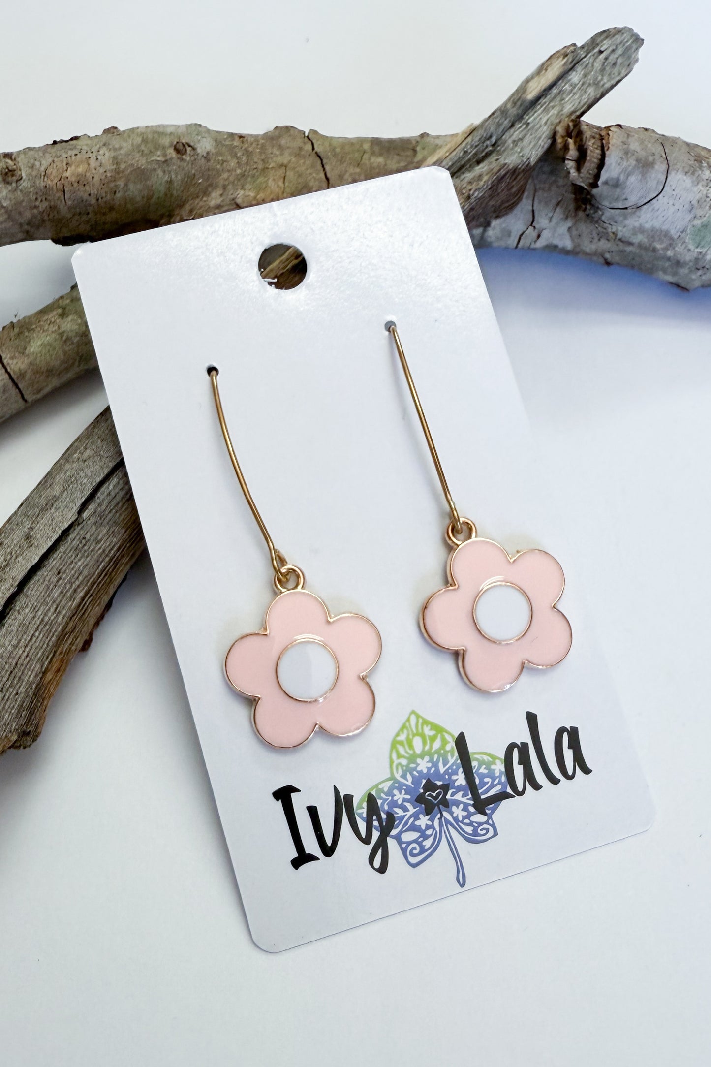 5 Petal Flower Earrings