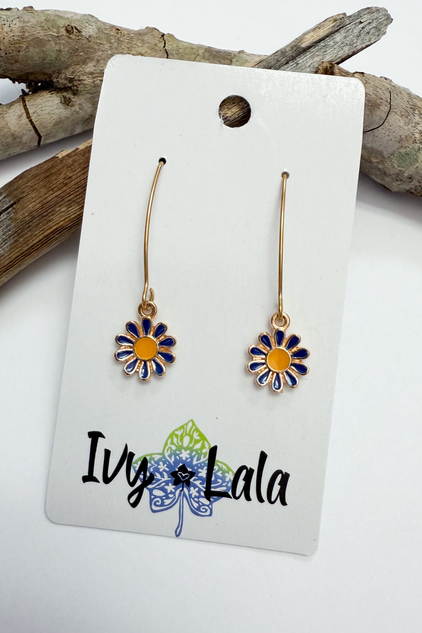 Daisy Charm Earrings