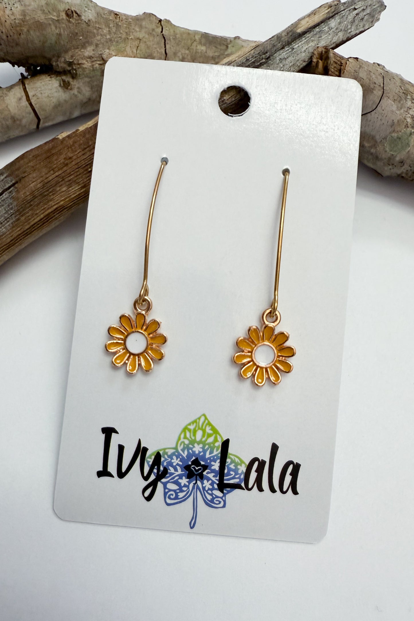 Daisy Charm Earrings