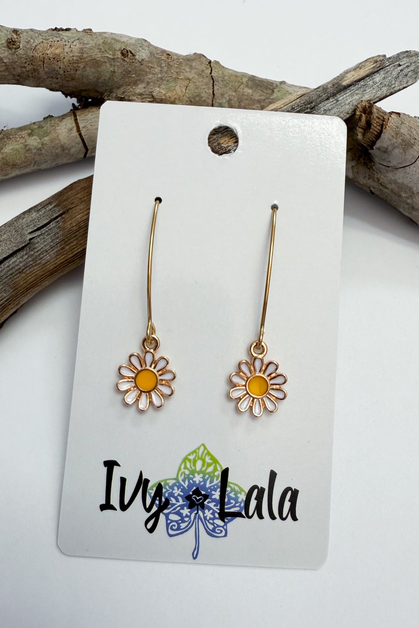 Daisy Charm Earrings