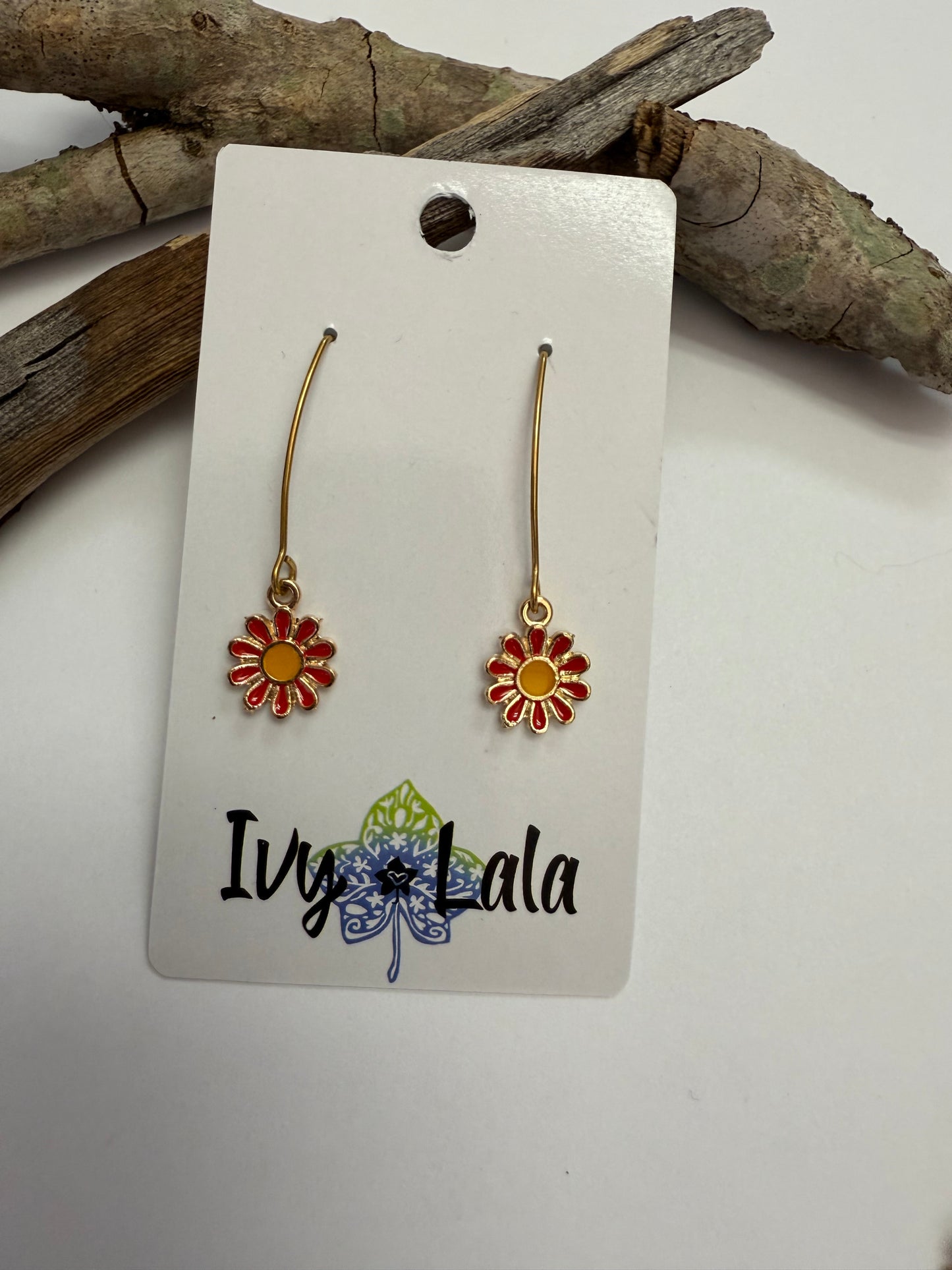 Daisy Charm Earrings