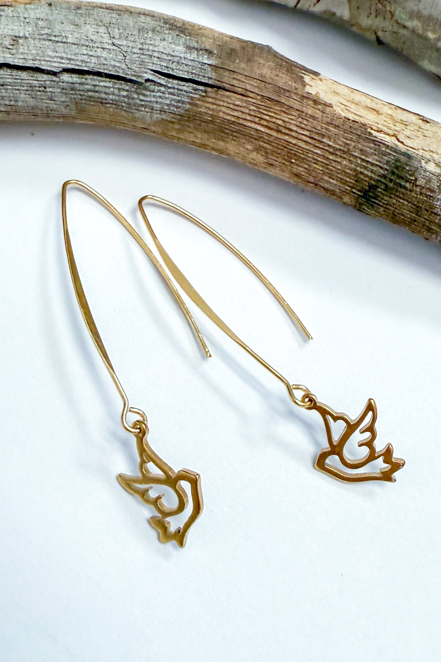 Dove Charm Earrings