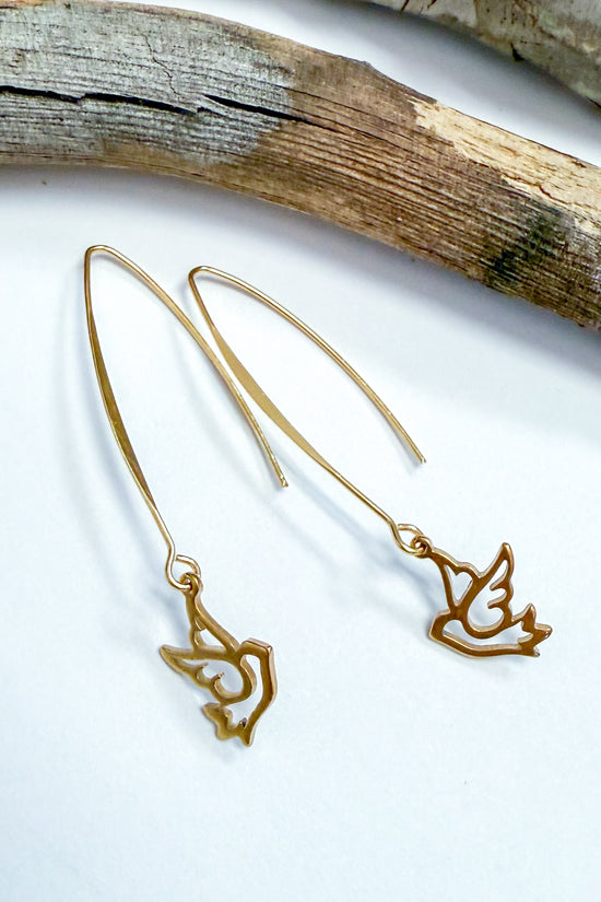 Dove Charm Earrings