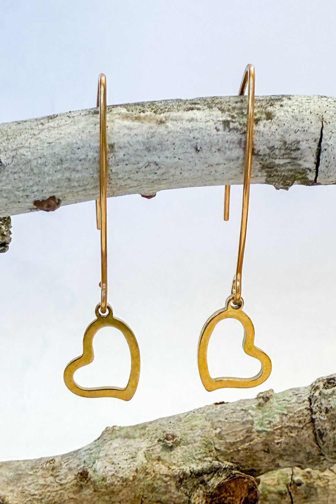 Heart Charm Earrings
