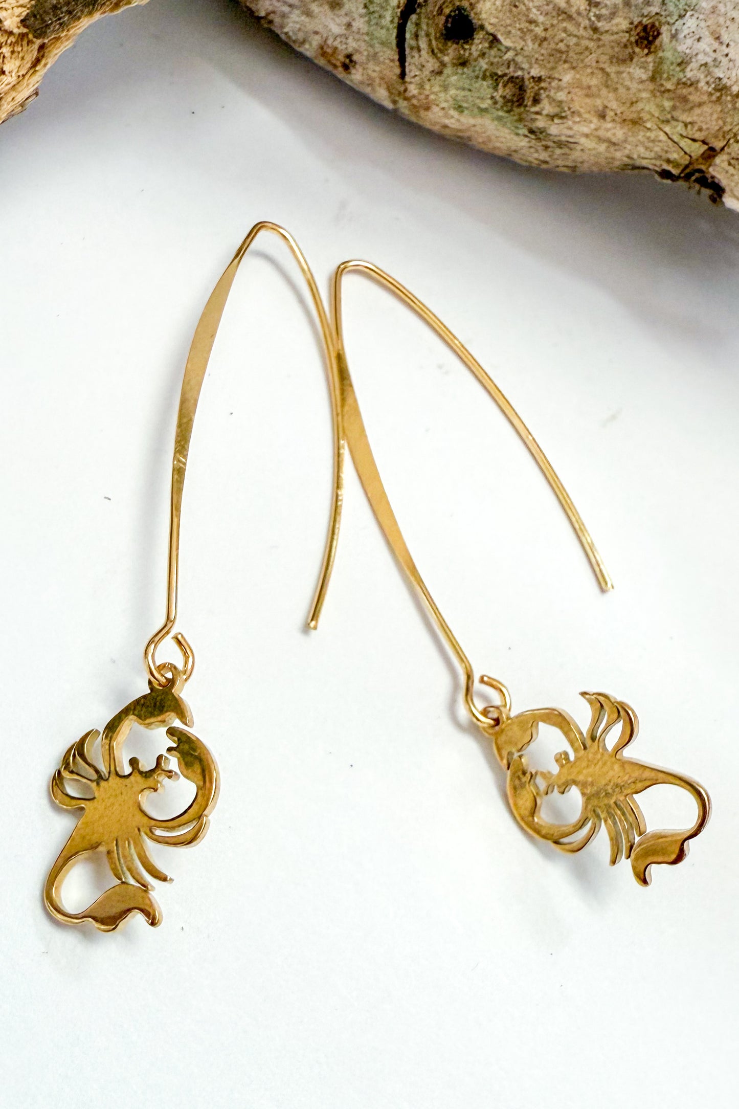 Lobster Charm Earrings