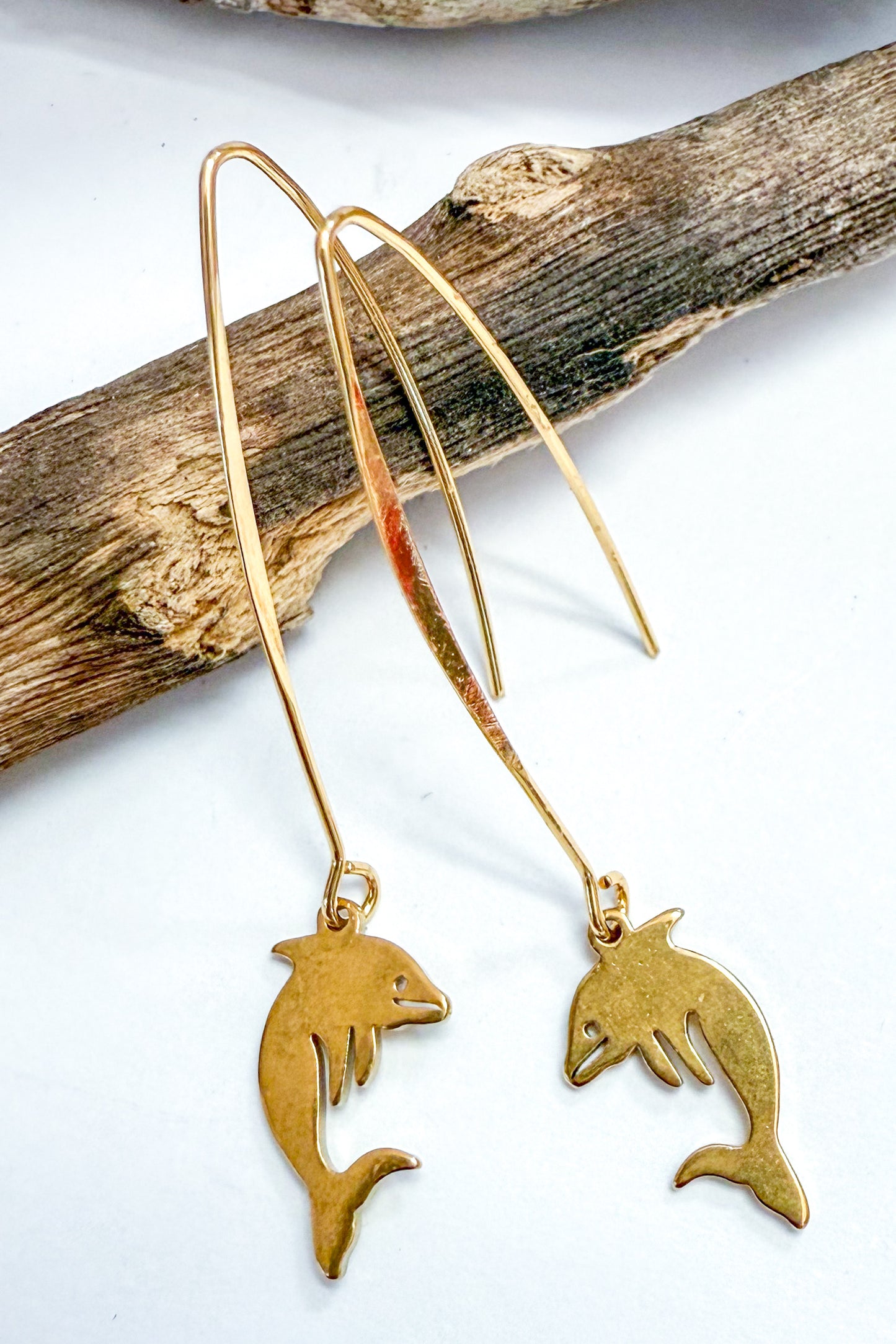 Dolphin Charm Earrings
