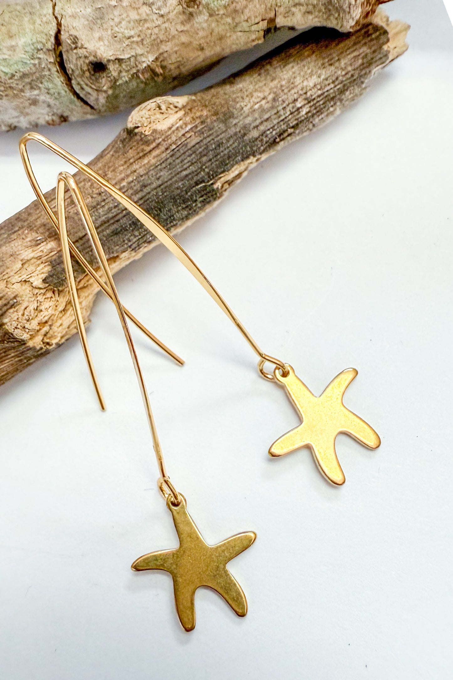 Starfish Charm Earrings