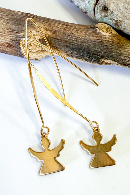 Angel Charm Earrings