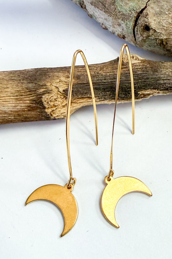 Cresent Charm Earrings