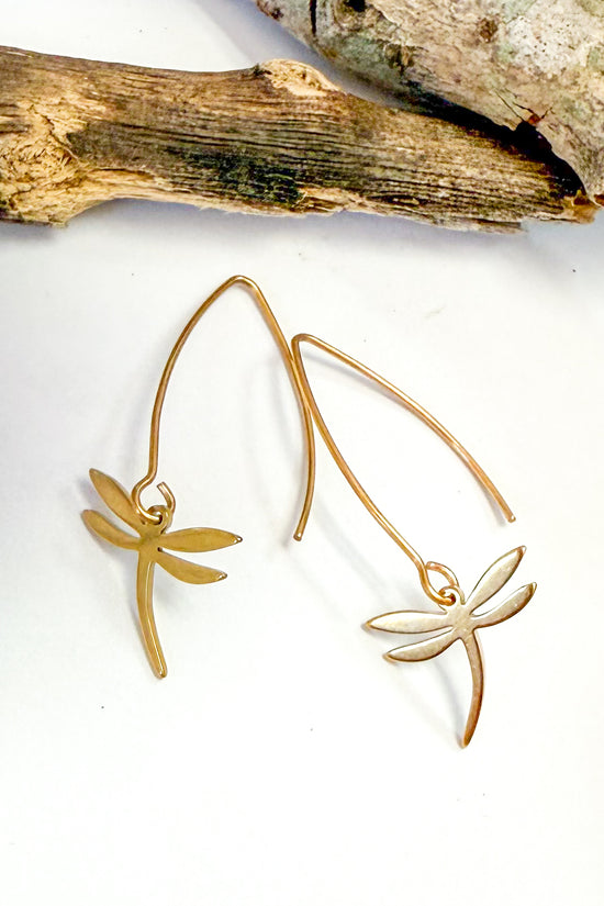 Dragonfly Charm Earrings