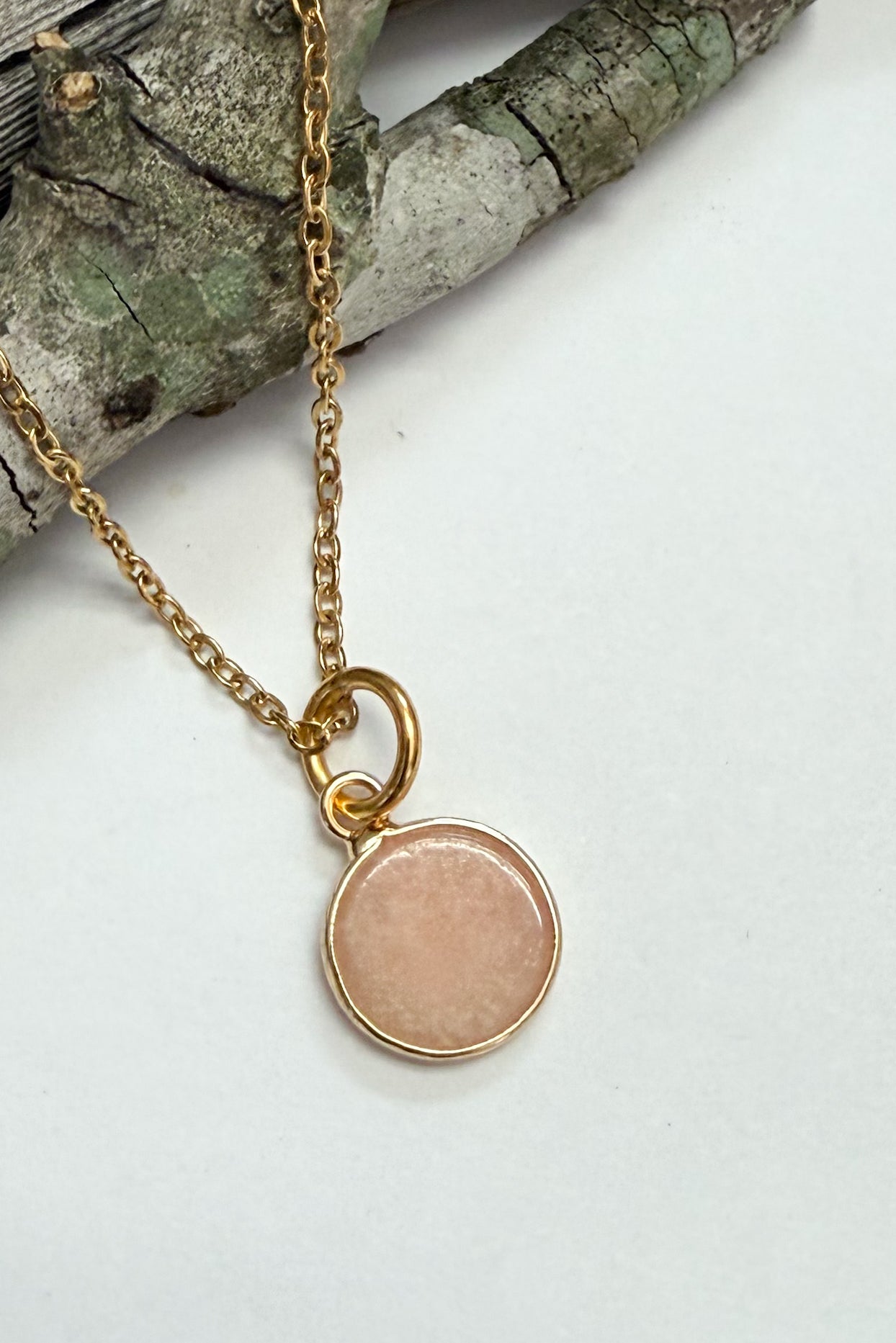 Circle Gem Charm