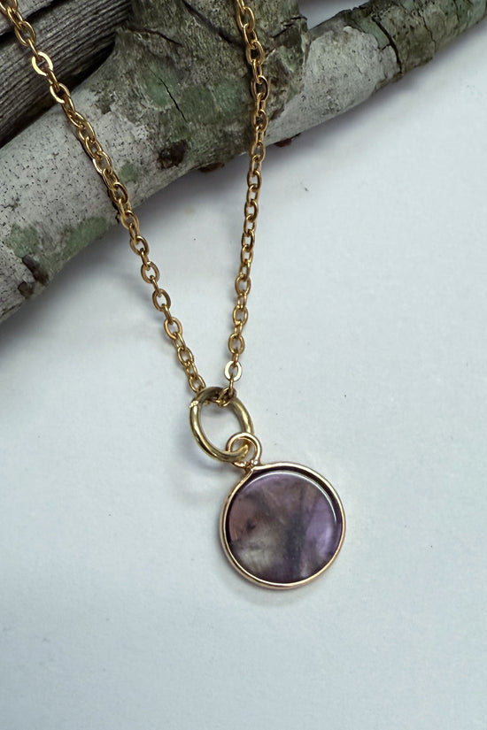 Circle Gem Charm