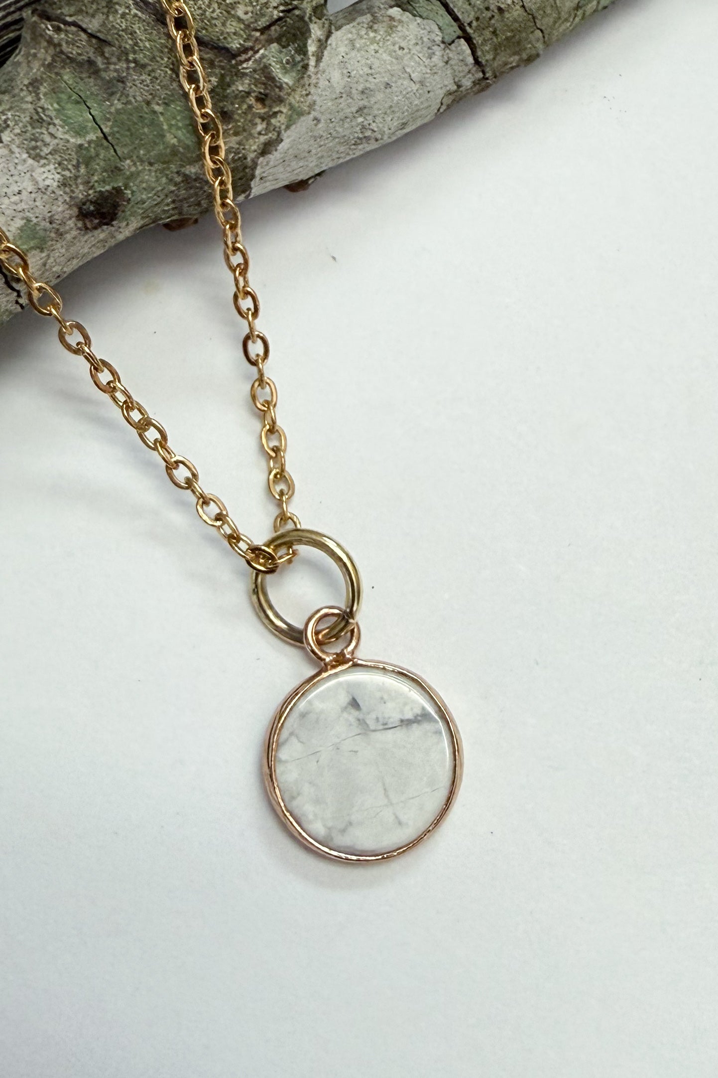 Circle Gem Charm