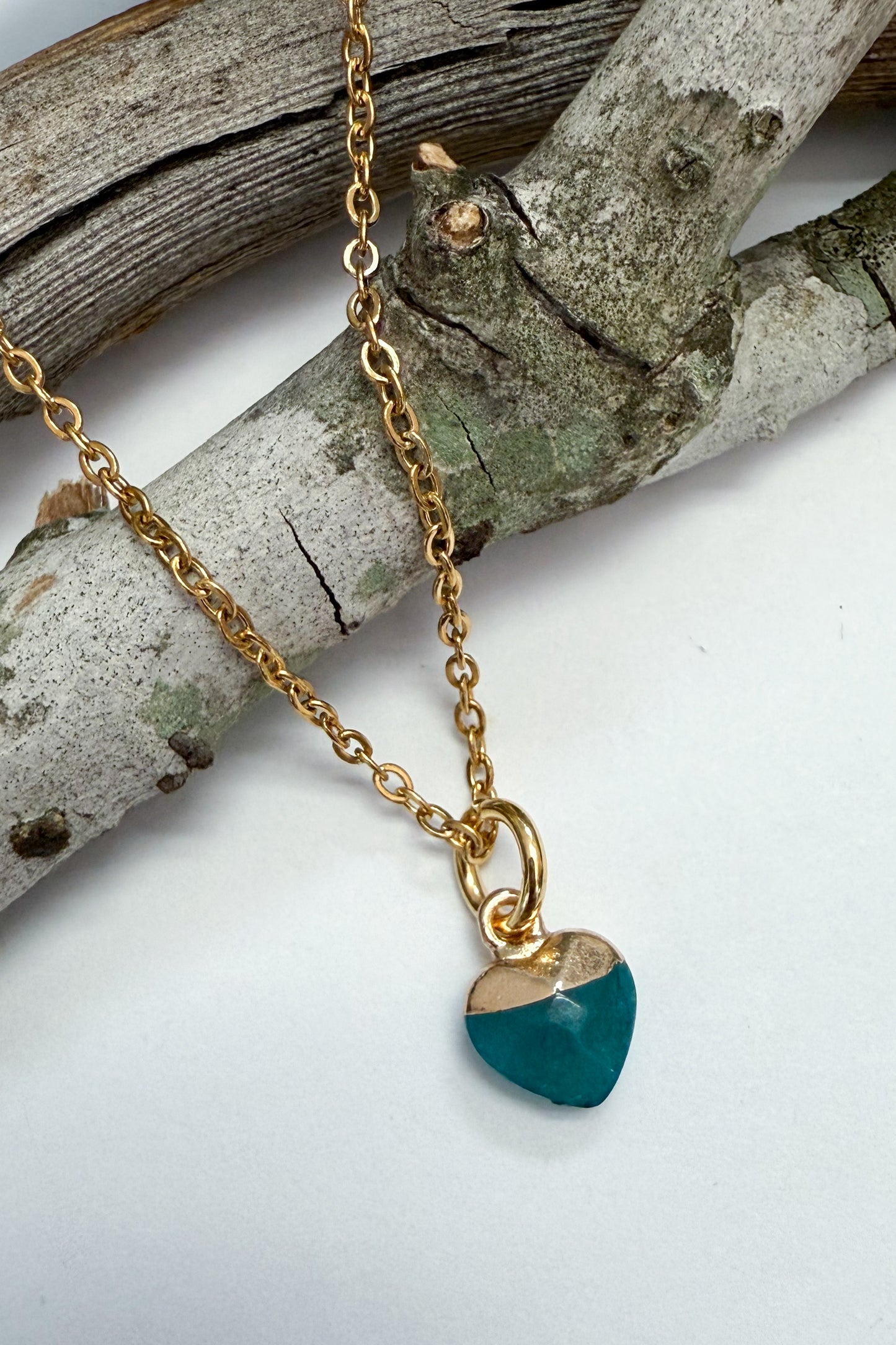 Heart Gem Charm