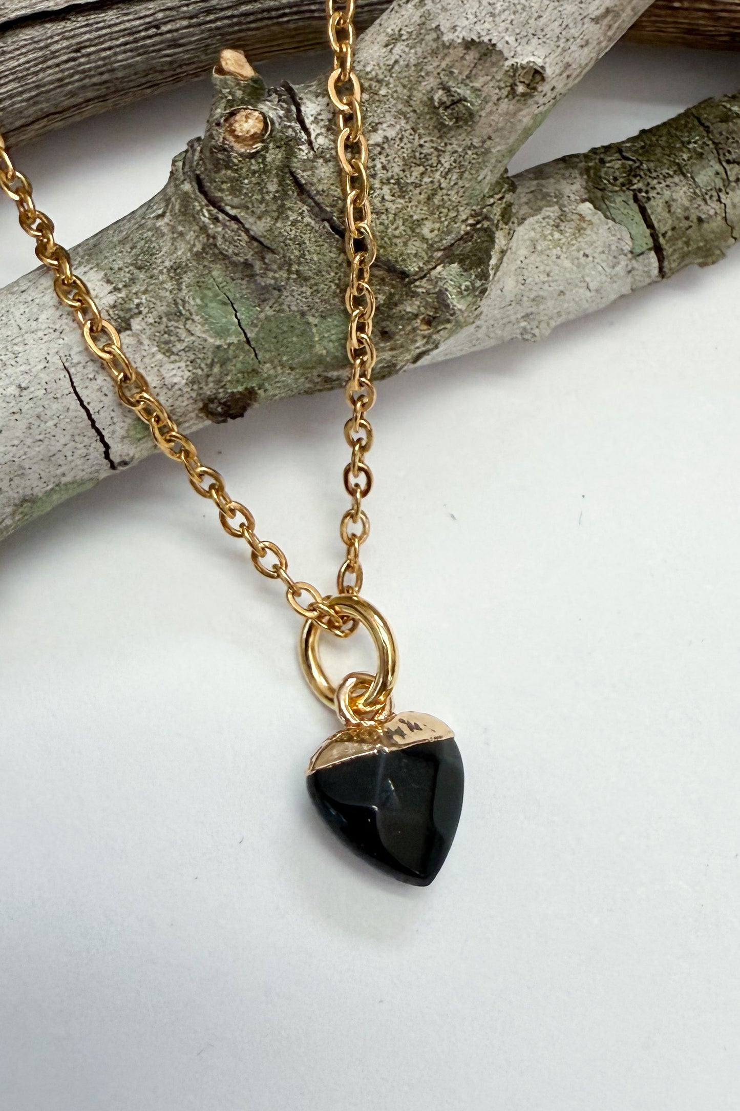 Heart Gem Charm