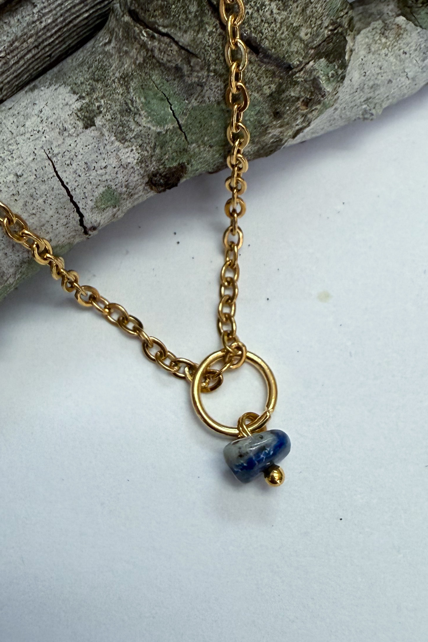 Gem Chip Charm