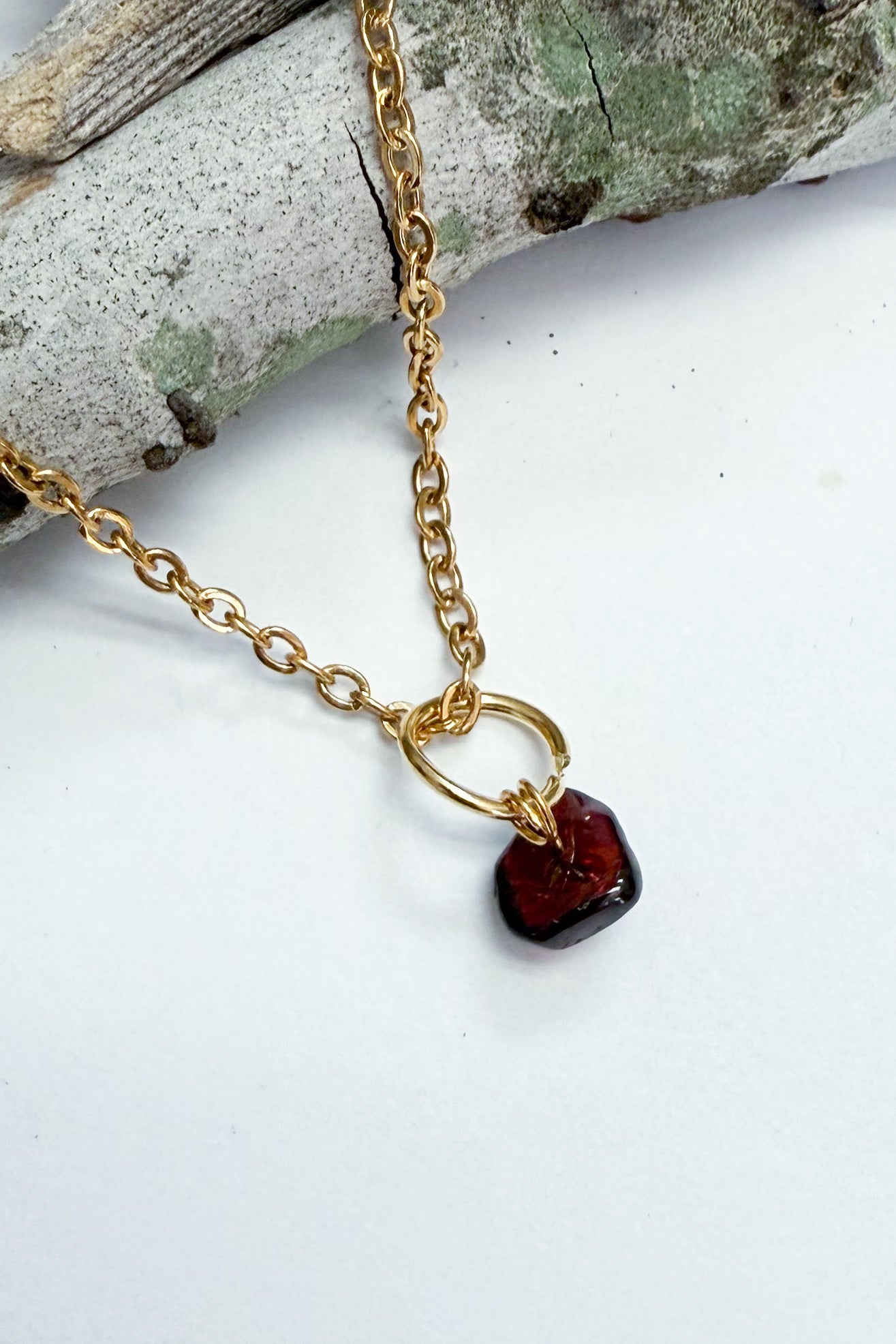 Gem Chip Charm