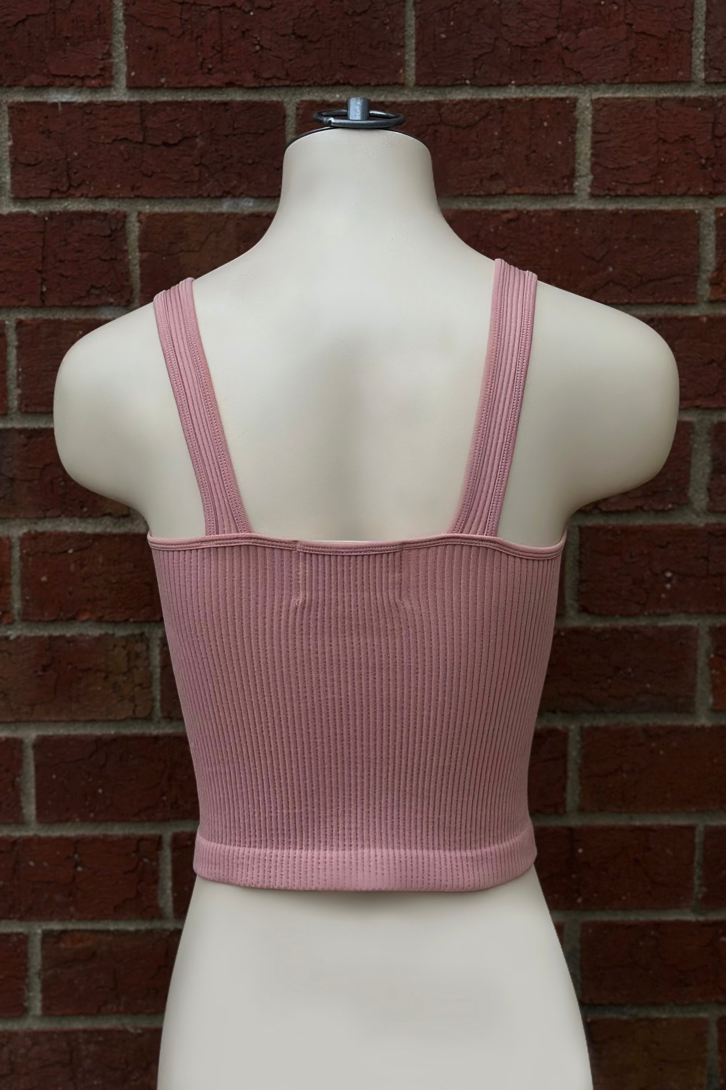 Load image into Gallery viewer, Spirited Basic Brami in Mauve Pink - SpiritedBoutiques Boho Hippie Boutique Style Tank, Dynamic Fashion
