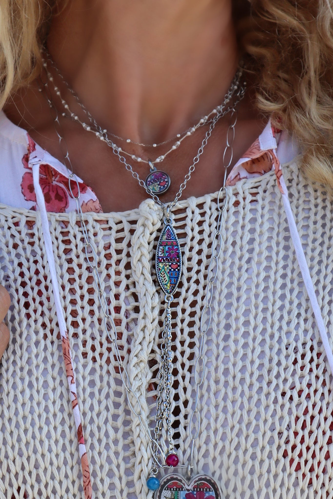 Spirit Lala: Love Marquise Drop Necklace