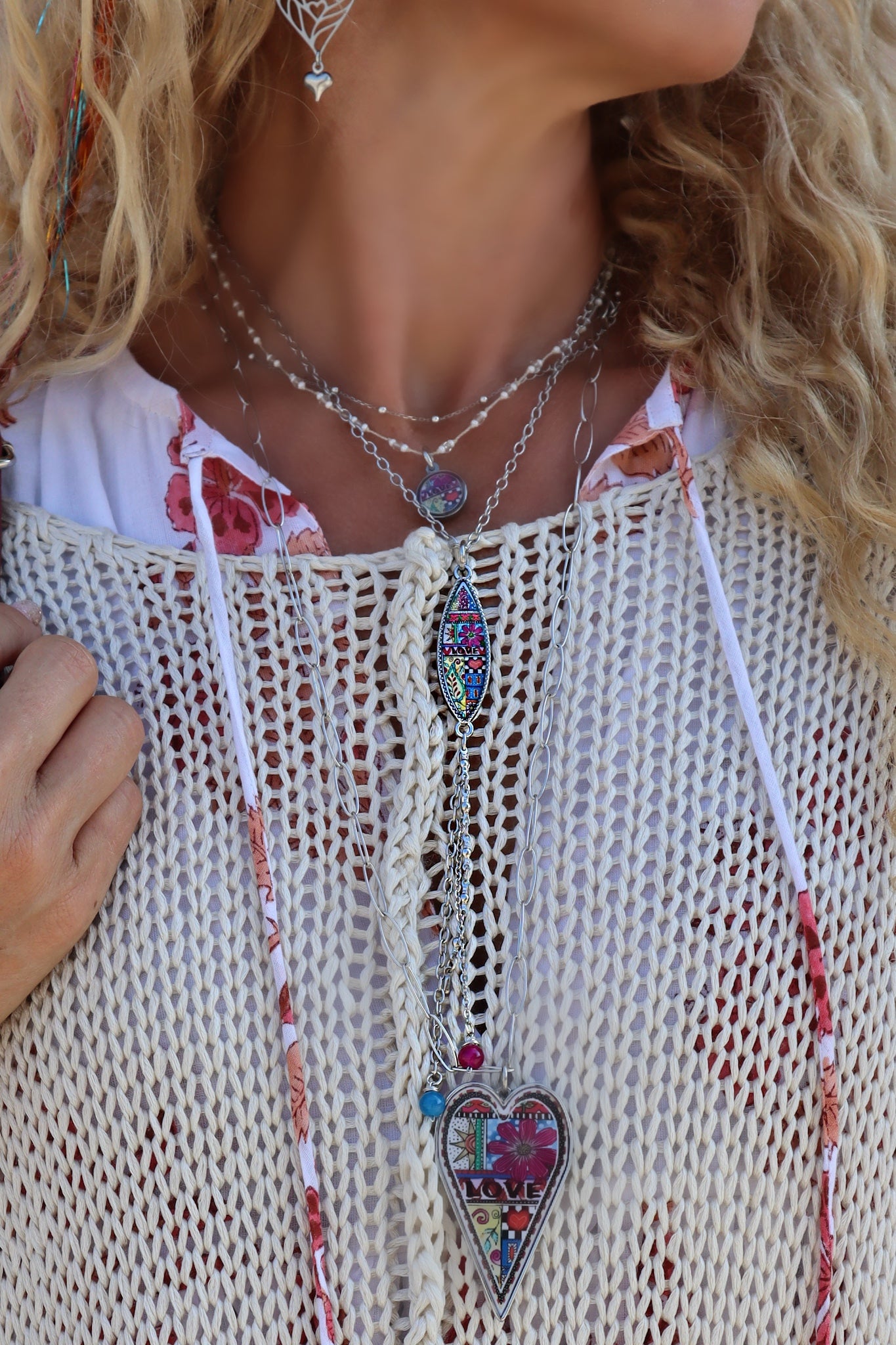 Spirit Lala: Love Marquise Drop Necklace