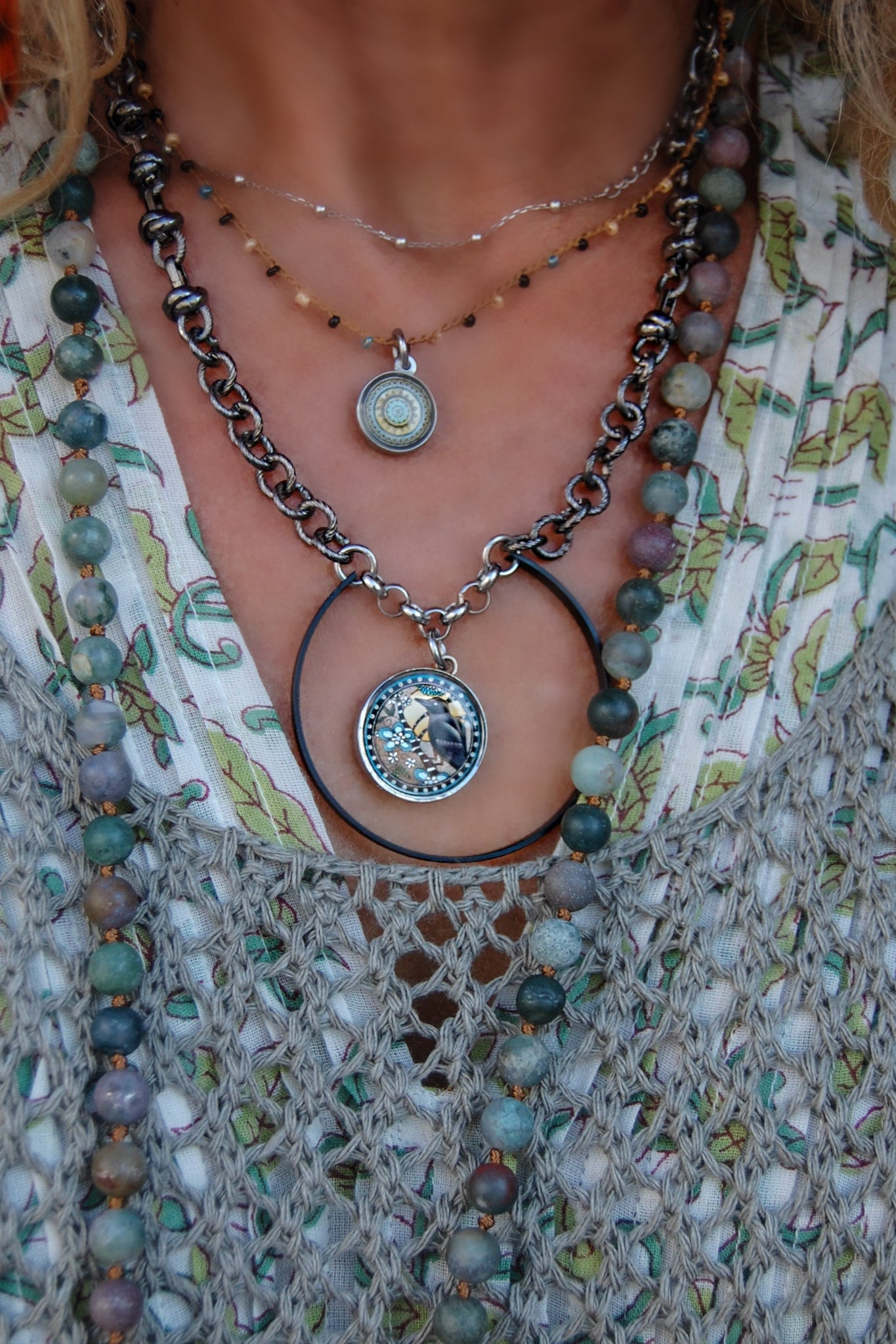 Spirit Lala: Raven U Ring Necklace